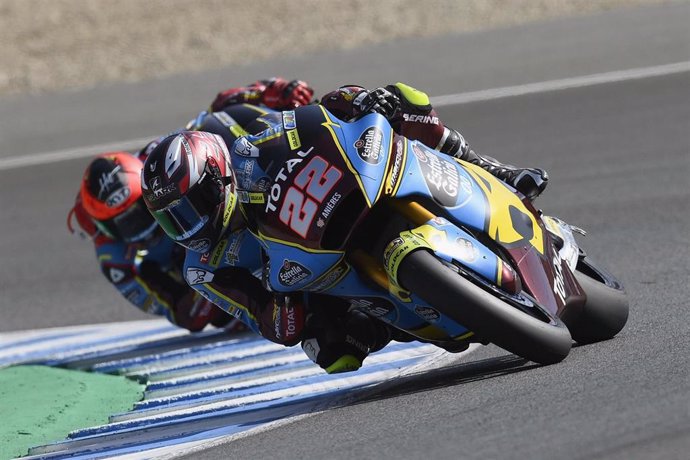 El piloto inglés de Moto2 Sam Lowes