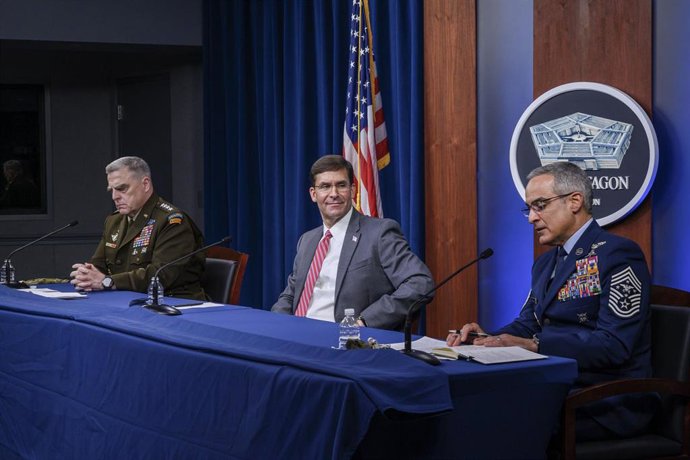 El secretario de Defensa de Estados Unidos, Mark Esper. 