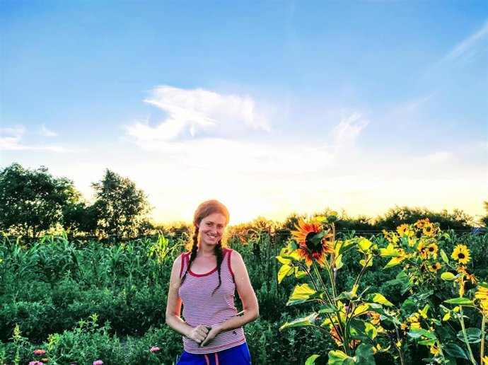 Beatriz Alonso, integrante del colectivo Raíces.