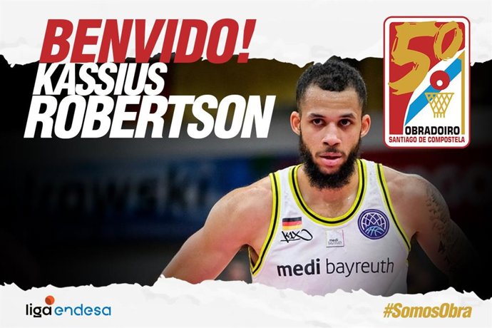 El Monbus Obradoiro se refuerza con el escolta canadiense Kassius Robertson