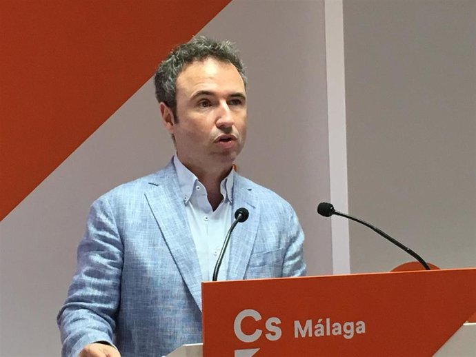 El diputado andaluz de Cs Guillermo Díaz.