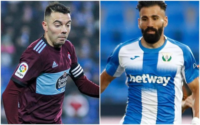 Aspas (Celta) y Siovas (Leganés)