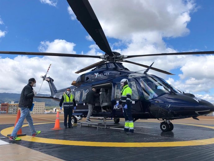 Coronavirus.- Ceuta pide recuperar los vuelos en helicóptero con Málaga y Algeciras si pasa a la tercera fase