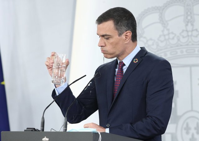 El presidente del Gobierno, Pedro Sánchez