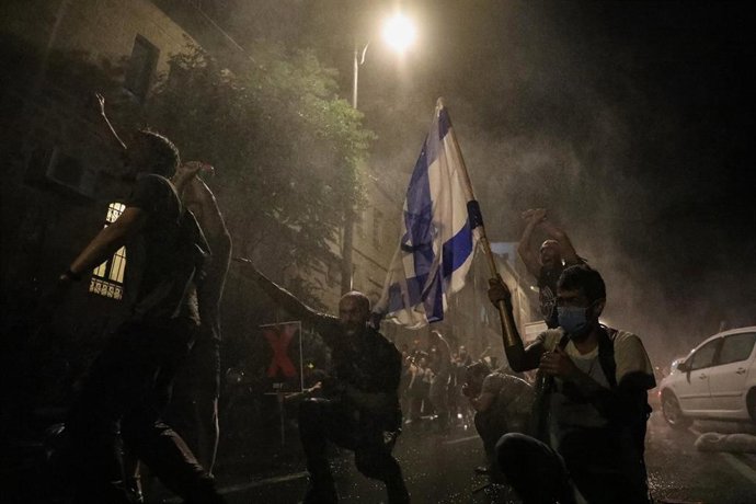 Protestas en Jerusalén contra el Gobierno israelí 
