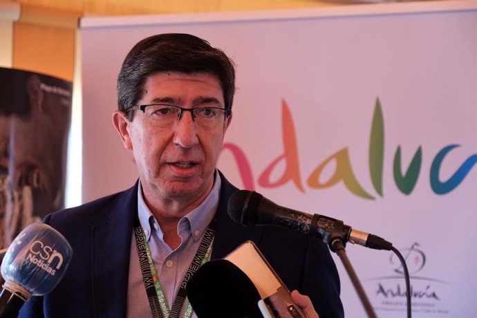 Juan Marín este domingo en Jerez