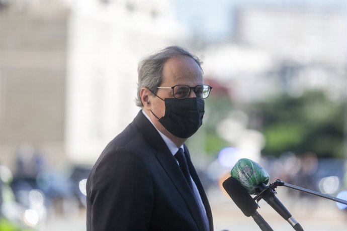 El president de la Generalitat, Quim Torra