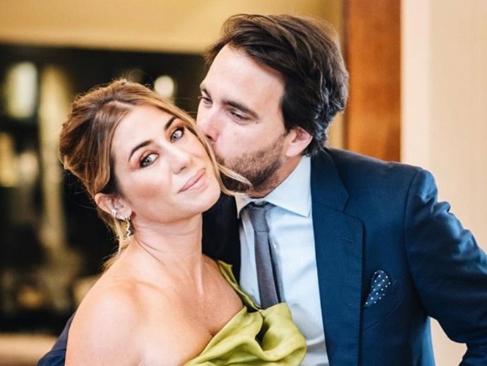 Elena Tablada junto a su marido, Javier Ungría