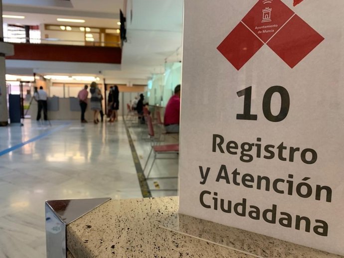 Registro y atencinón ciudadana del Ayuntamiento de Murcia