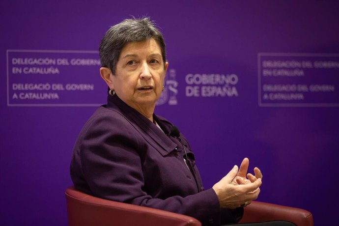 La delegada del Gobierno en Catalunya, Teresa Cunillera