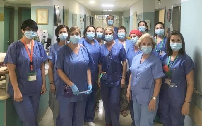 Equipo de oncología del Hospital Macarena