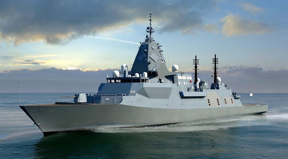 Fragata que construye Australia en la que ha logrado un contrato Sener