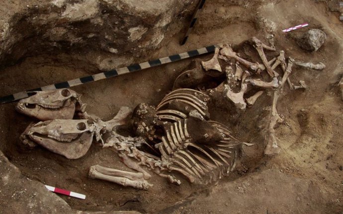 Pruebas del uso de caballos por jinetes hace más de 3.600 años