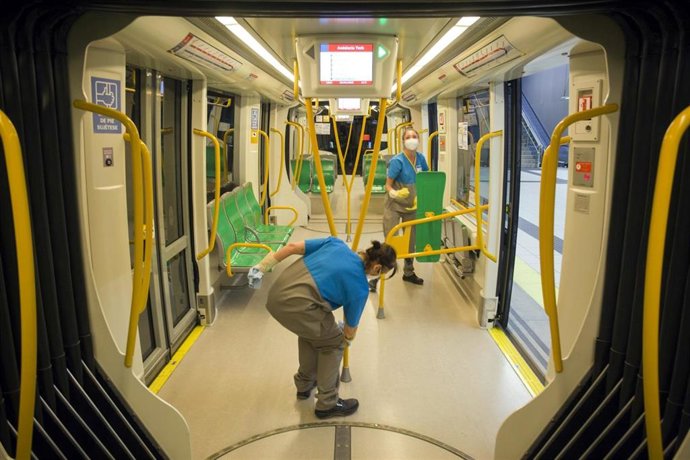 Limpieza metro Málaga