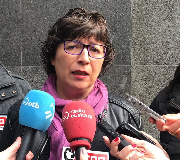 Loli García, secretaria general de CCOO Euskadi