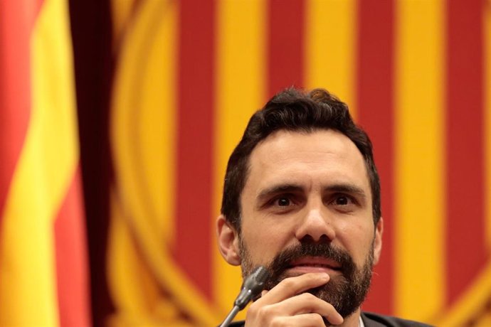 El presidente del Parlament, Roger Torrent, en una imagen de archivo