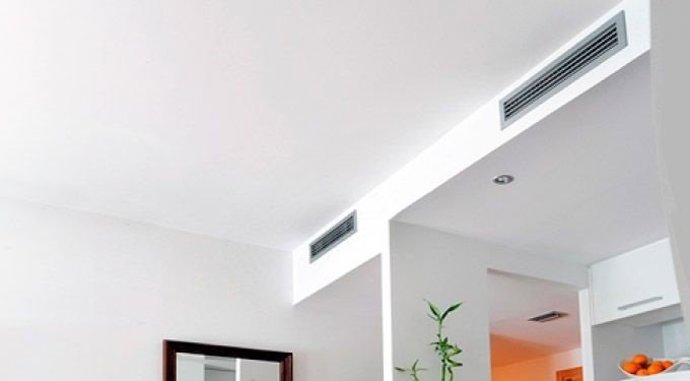 Aire acondicionado en una vivienda