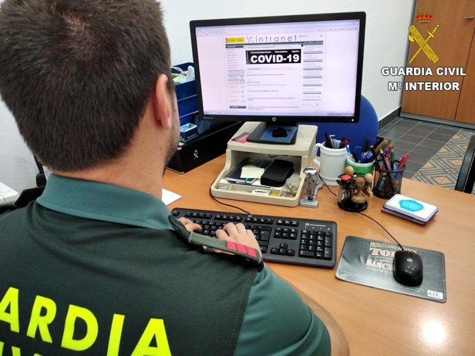 Imagen de un agente de la Guardia Civil.