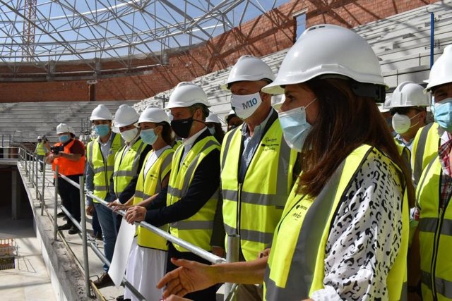 Visita al interior del Olivo Arena