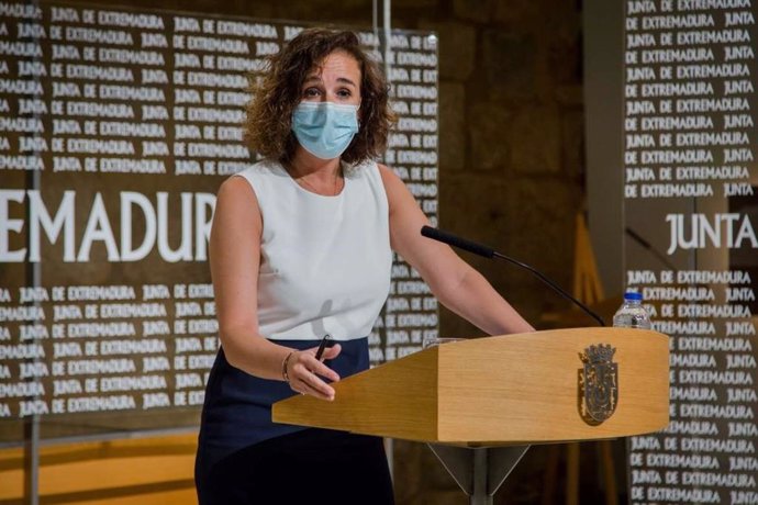 La consejera para la Transición Ecológica, Olga García, en rueda de prensa