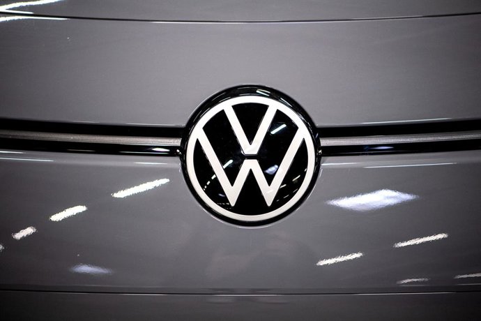 Logo del ID.3 de Volkswagen. 