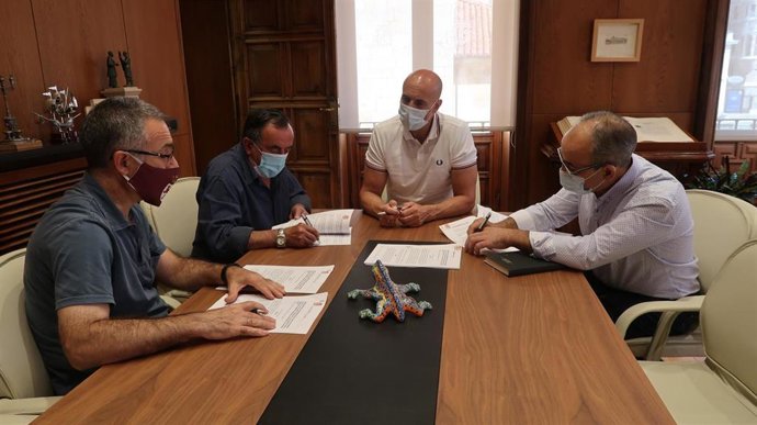 Imagen de la reunión.