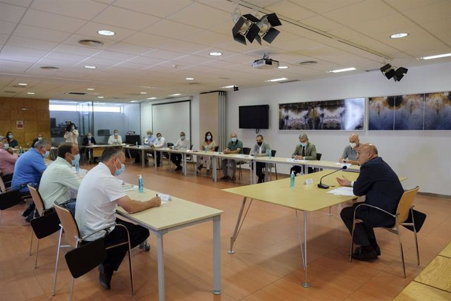 Reunión de la Interprofesional de la patata recién constituida.