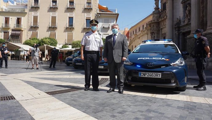 Nuevos vehículos Policía Nacional Murcia