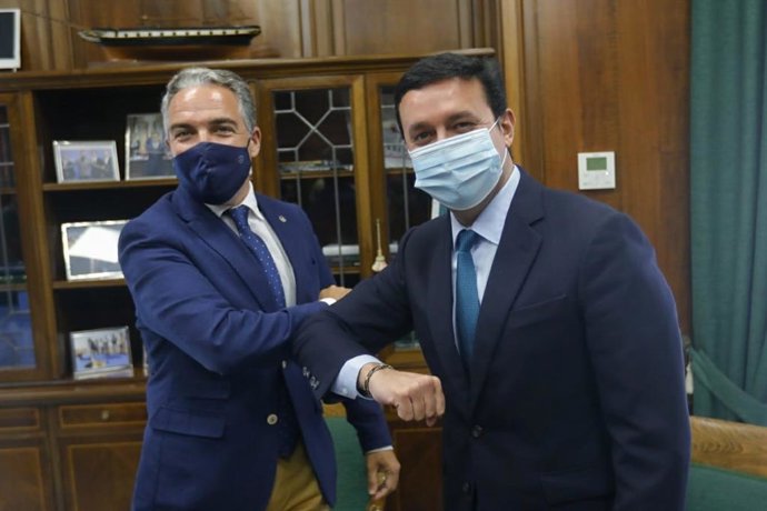 El consejero de Presidencia y el presidente de la Diputación de Almería