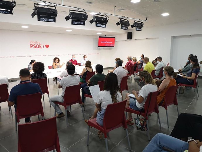 Reunión de alcaldes socialistas de la provincia.