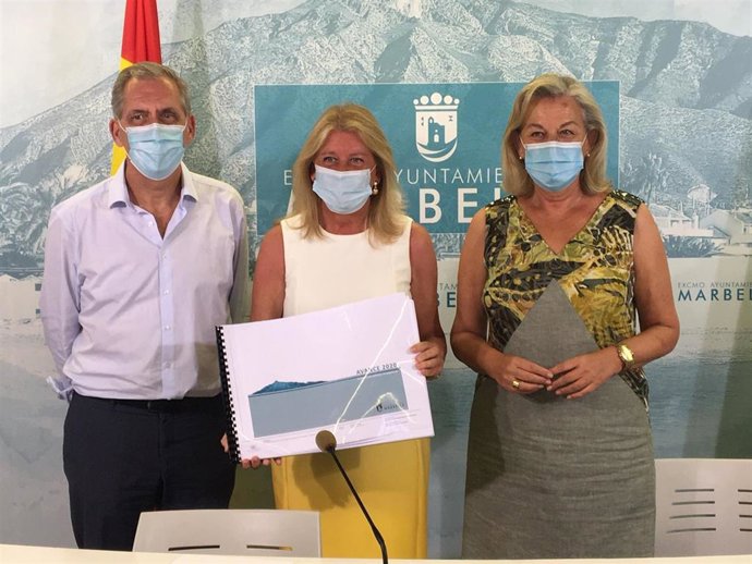 La alcaldesa de Marbella, Ángeles Muñoz