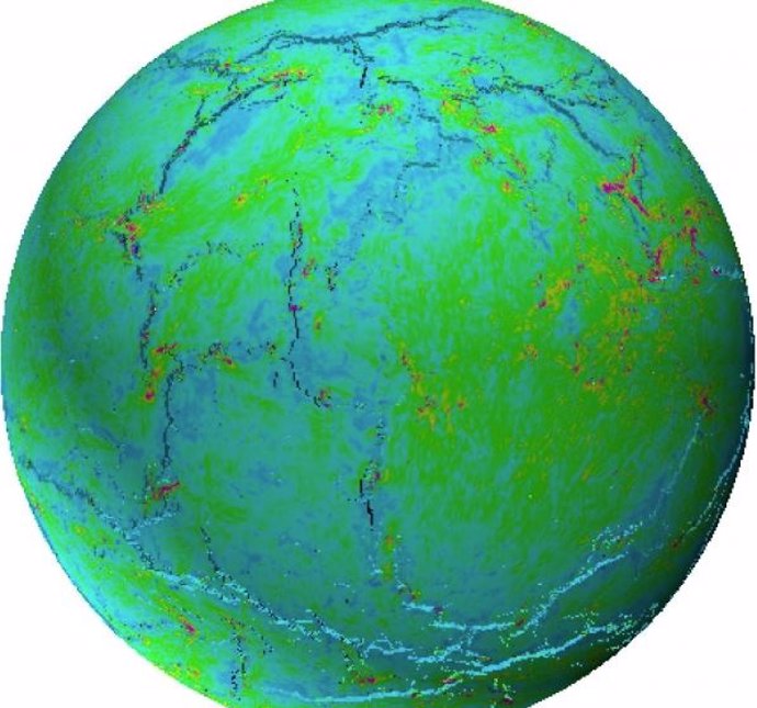 Nueva explicación a cómo el caparazón terrestre se dividió en placas 