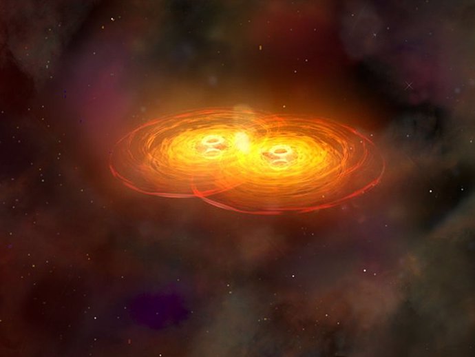 La mayoría de choques entre agujeros negros, ocultos a los telescopios