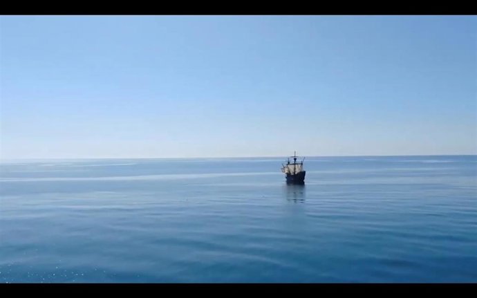 Carabela réplica de la Victoria