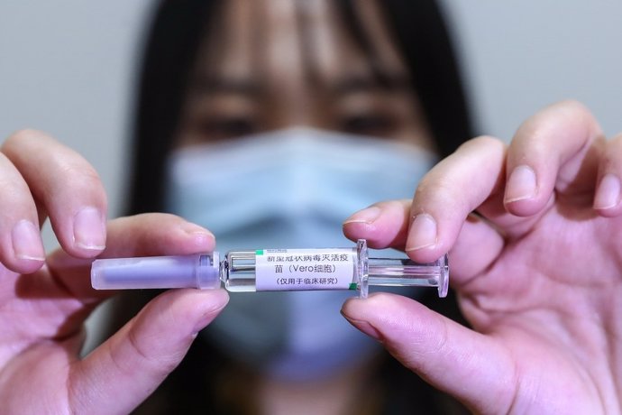 Assaigs d'una vacuna contra el coronavirus a la Xina.
