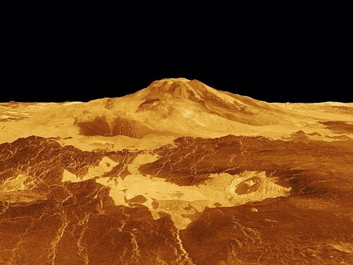 Venus conserva decenas de volcanes activos