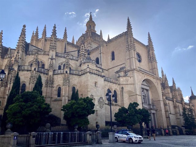 La catedral de Segovia.