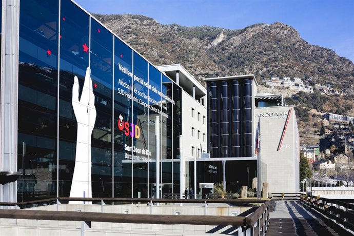 La seu central del grup Andbank en la parrquia d'Escaldis-Engordany
