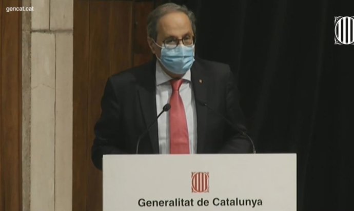 El president de la Generalitat, Quim Torra