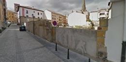 Solar de la calle Mayor objeto de la demanda de CPAR.