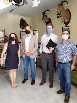 Reunión de Vox con la Federación Andaluza de Caza