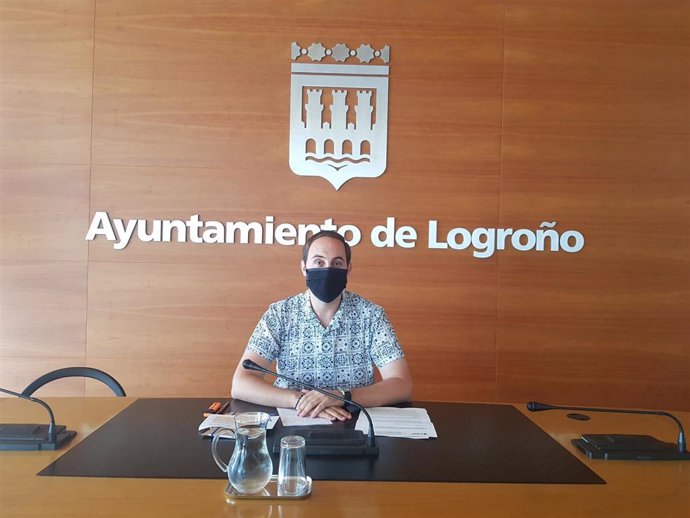 Adrián Calonge, concejal de Patrimonio de Logroño