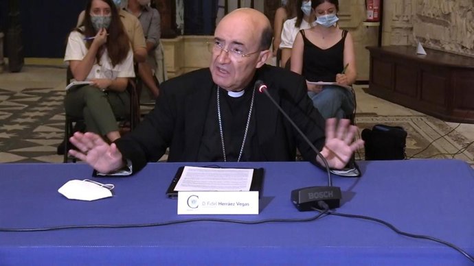 Fidel Herráez, arzobispo de Burgos.