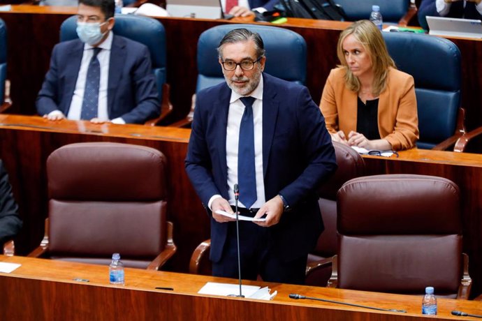 El consejero de Interior de la Comunidad de Madrid, Enrique López.