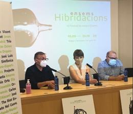 Presentación de la 42 edición del festival 'Ensems' con el lema 'Hibridacions'