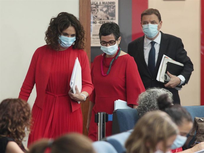 Comparecencia en rueda de prensa posterior al Consejo de Ministros de Moncloa, Madrid (España), a 21 de julio de 2020. 
