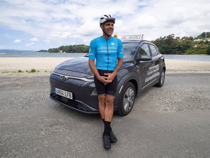 El exganador del Tour de Francia Óscar Pereiro protagoniza la campaña 'Juntos en el asfalto' de Hyundai