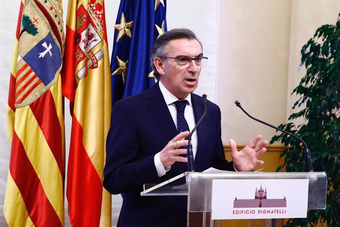 El presidente del Partido Popular de Aragón, Luis María Beamonte.