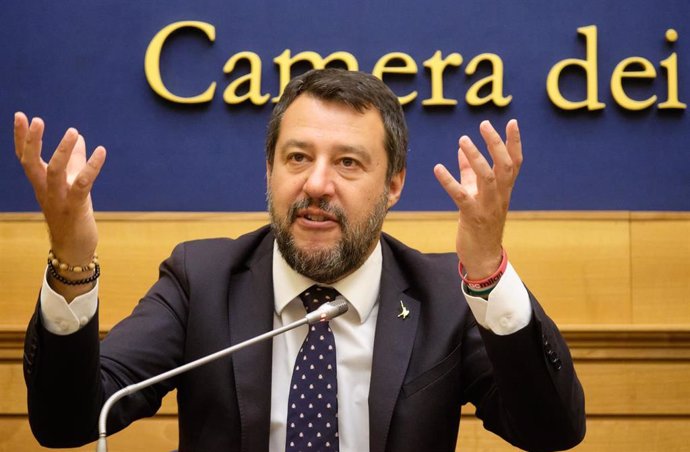El líder de la ultraderecha italiana, Matteo Salvini (Imagen de archivo)