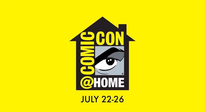 Logo de la Comic Con at Home de San Diego 2020